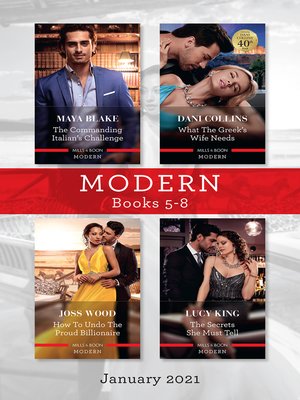 cover image of Modern Box Set 5-8 Jan 2021